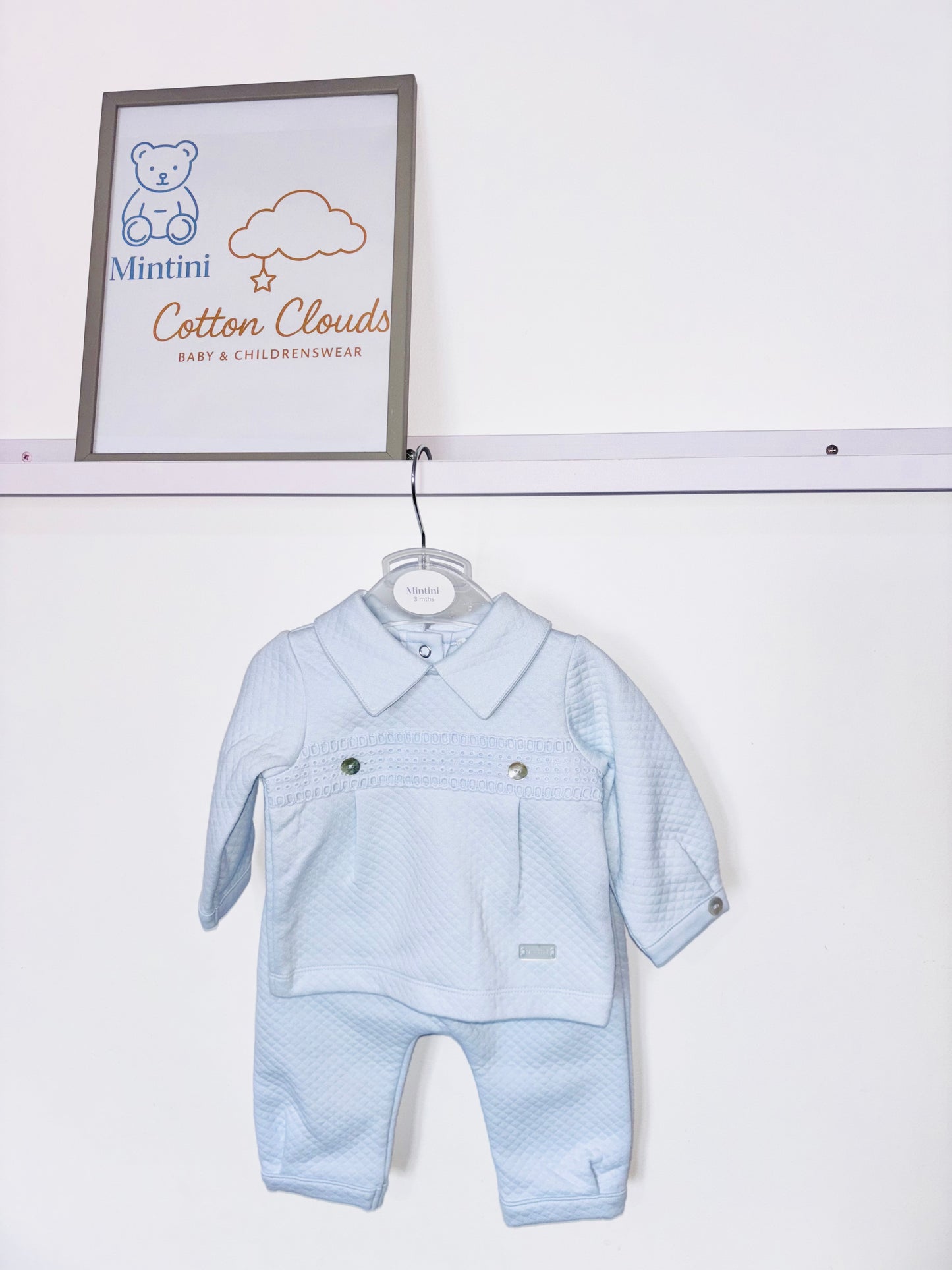 Mintini Blue AW25 Polo Set
