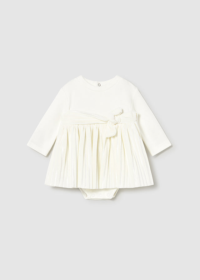 Mayoral White Romper Dress