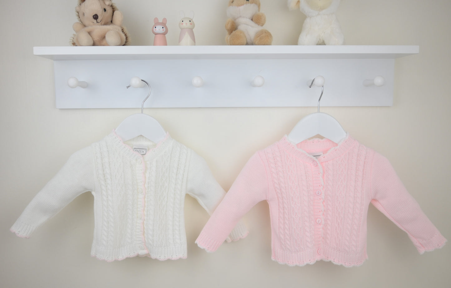 Pex Pink Lydia Cardigan
