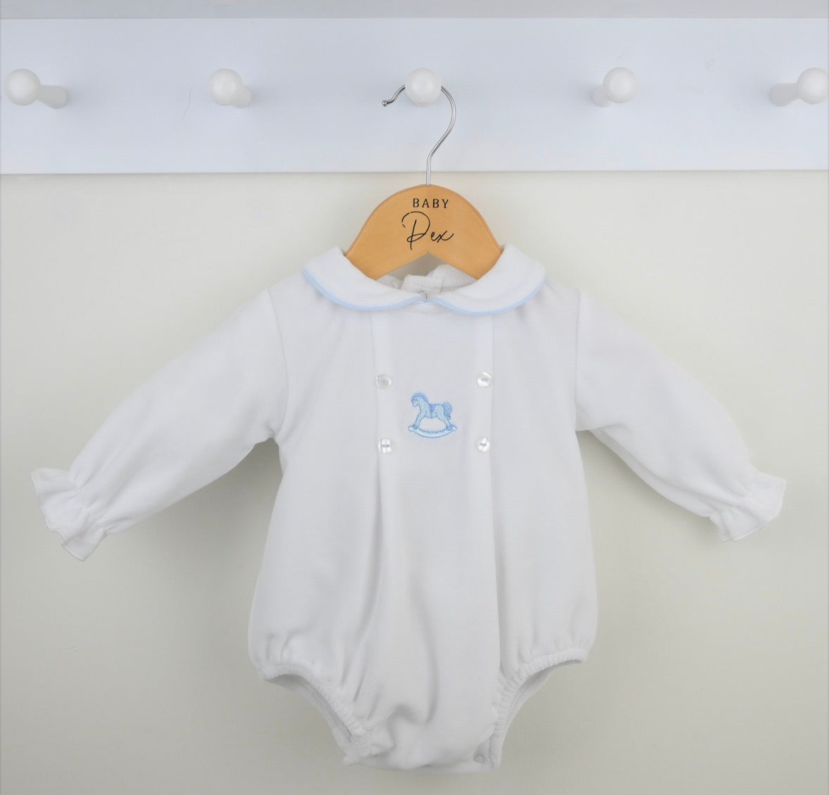 Pex White George Romper