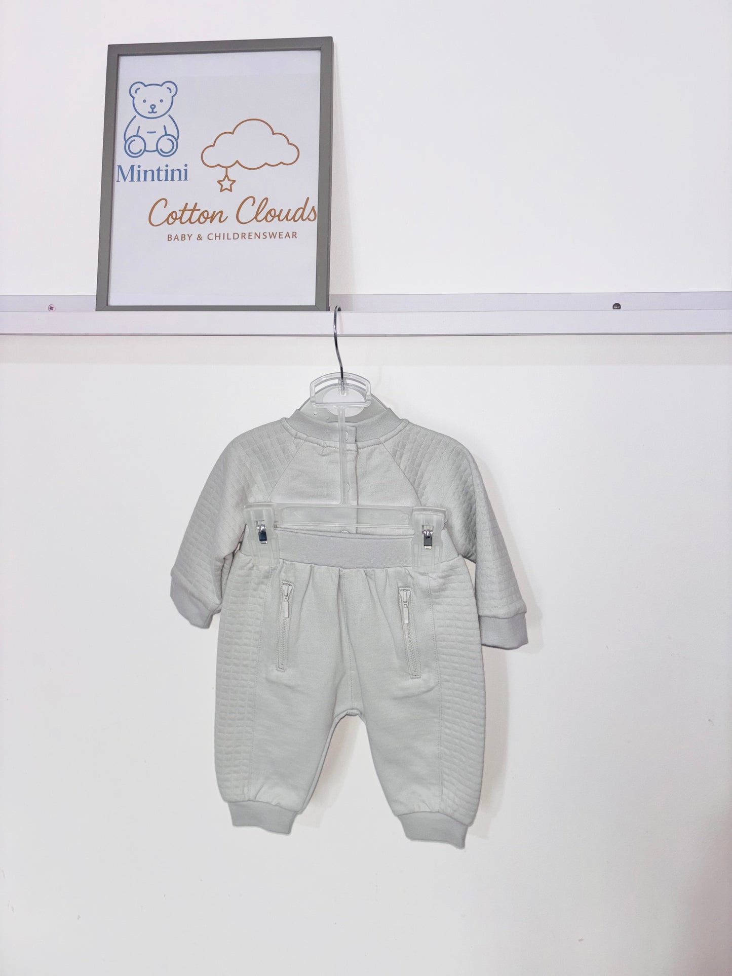 Mintini Grey Jog Suit AW25