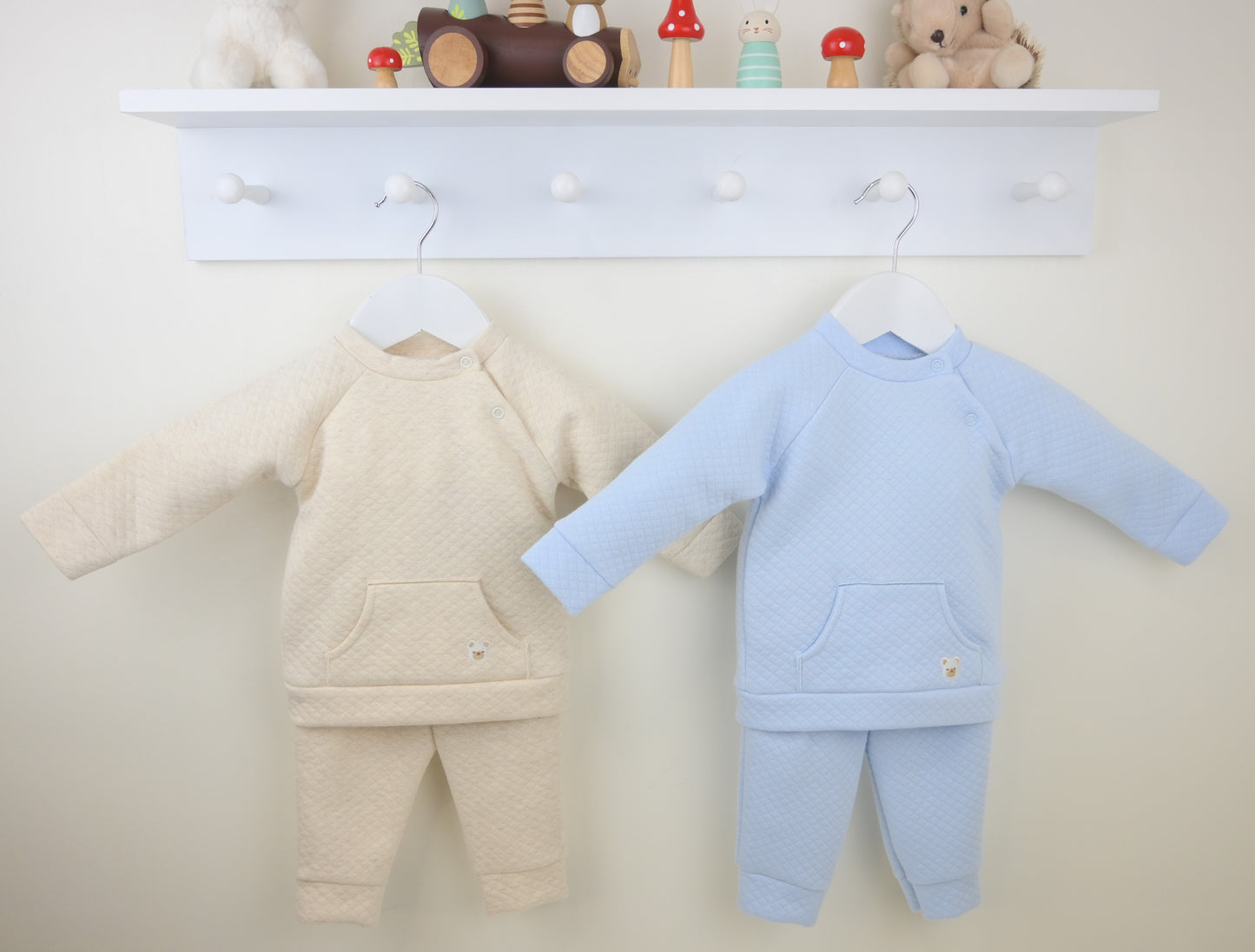 Pex Blue Quilted Outfit