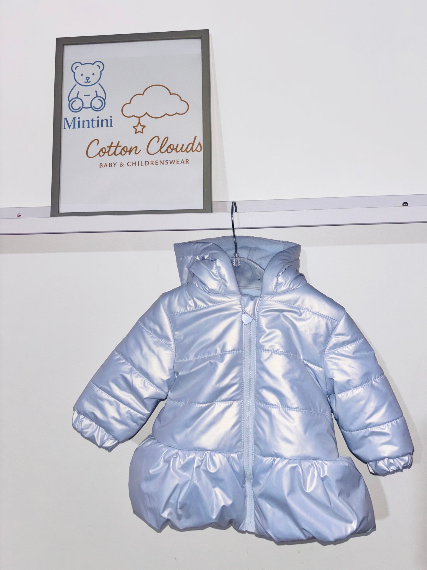 Mintini Dolphin Blue AW25 Coat