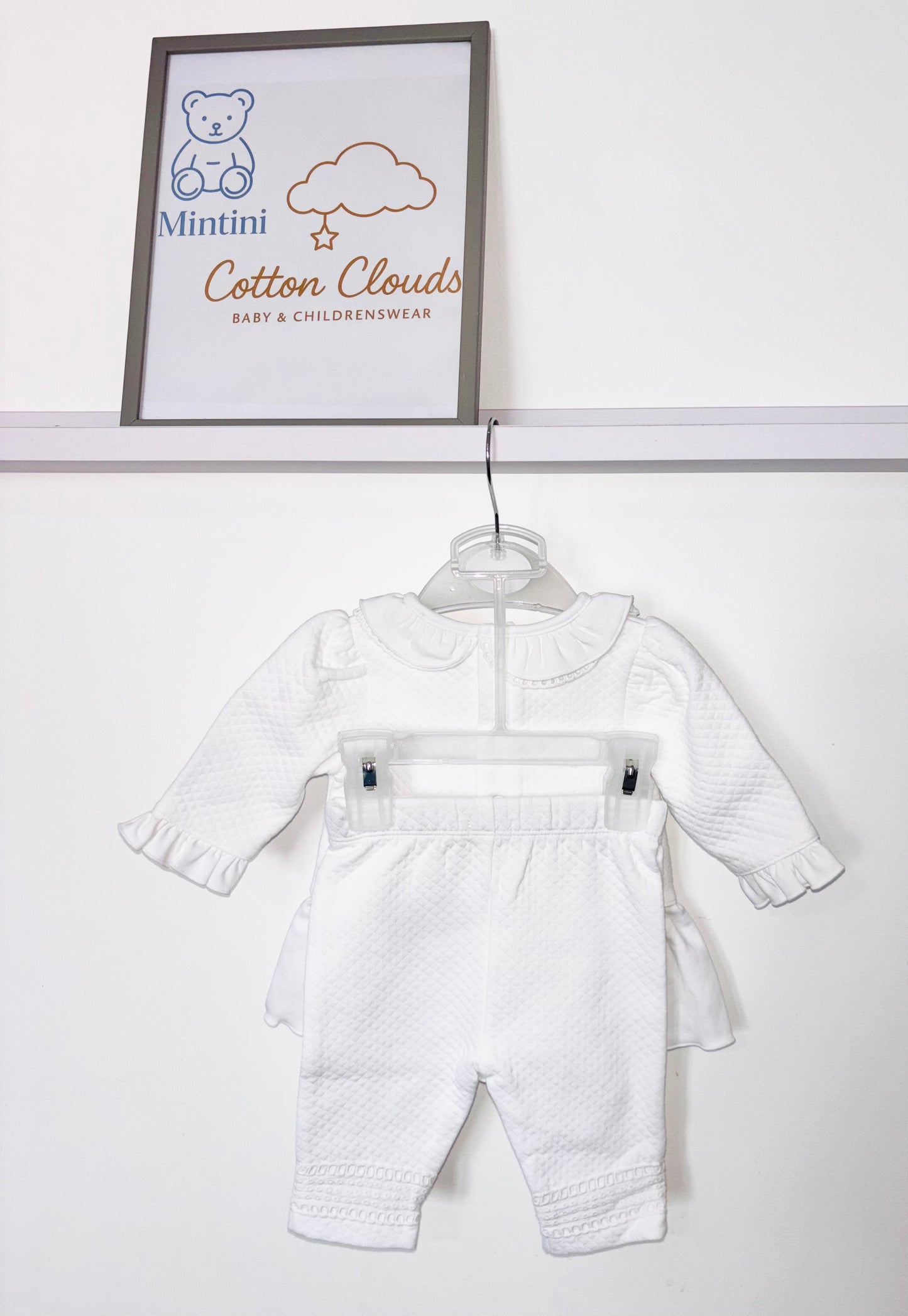 Mintini White Tunic Set AW25