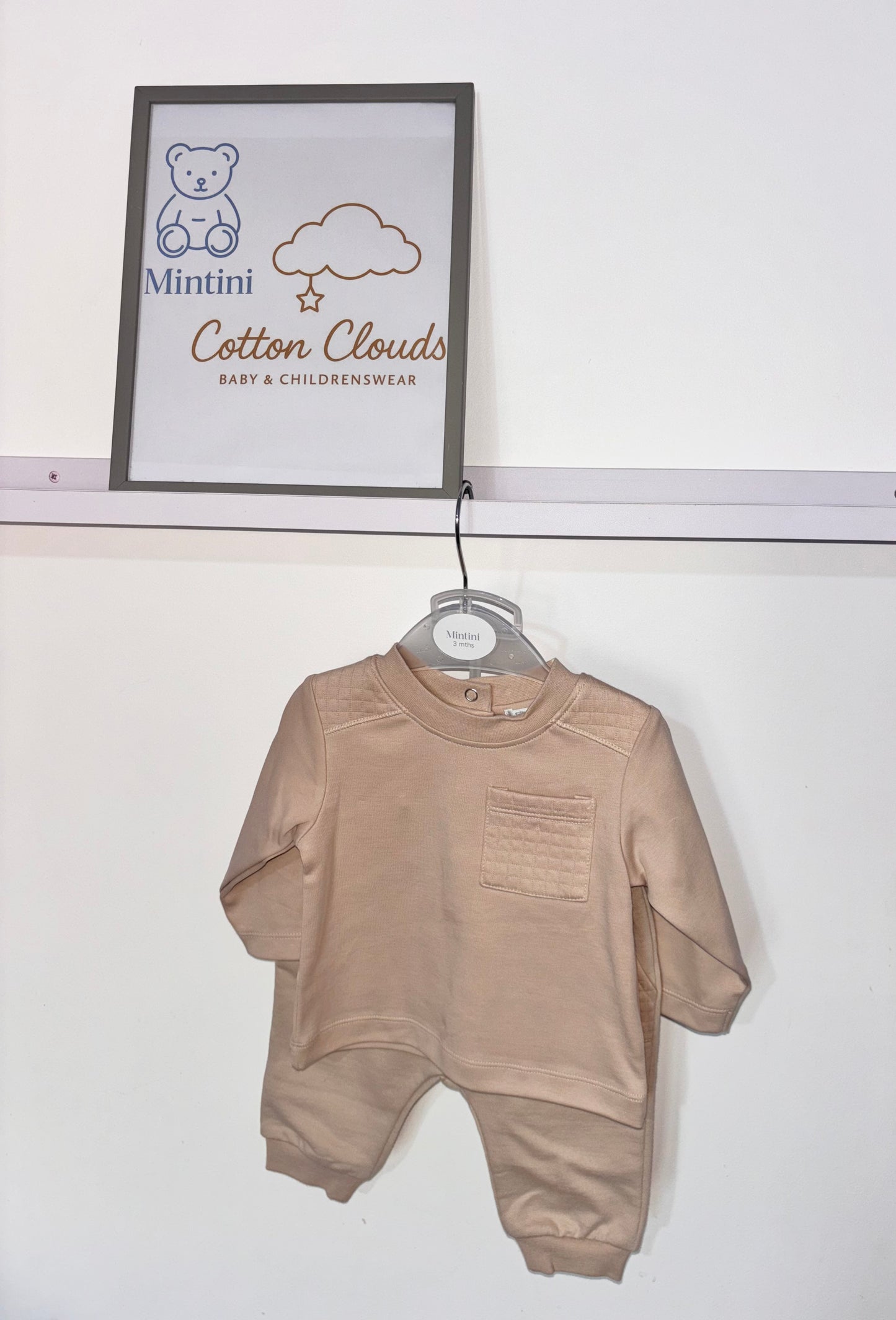 Mintini Beige Trouser Set