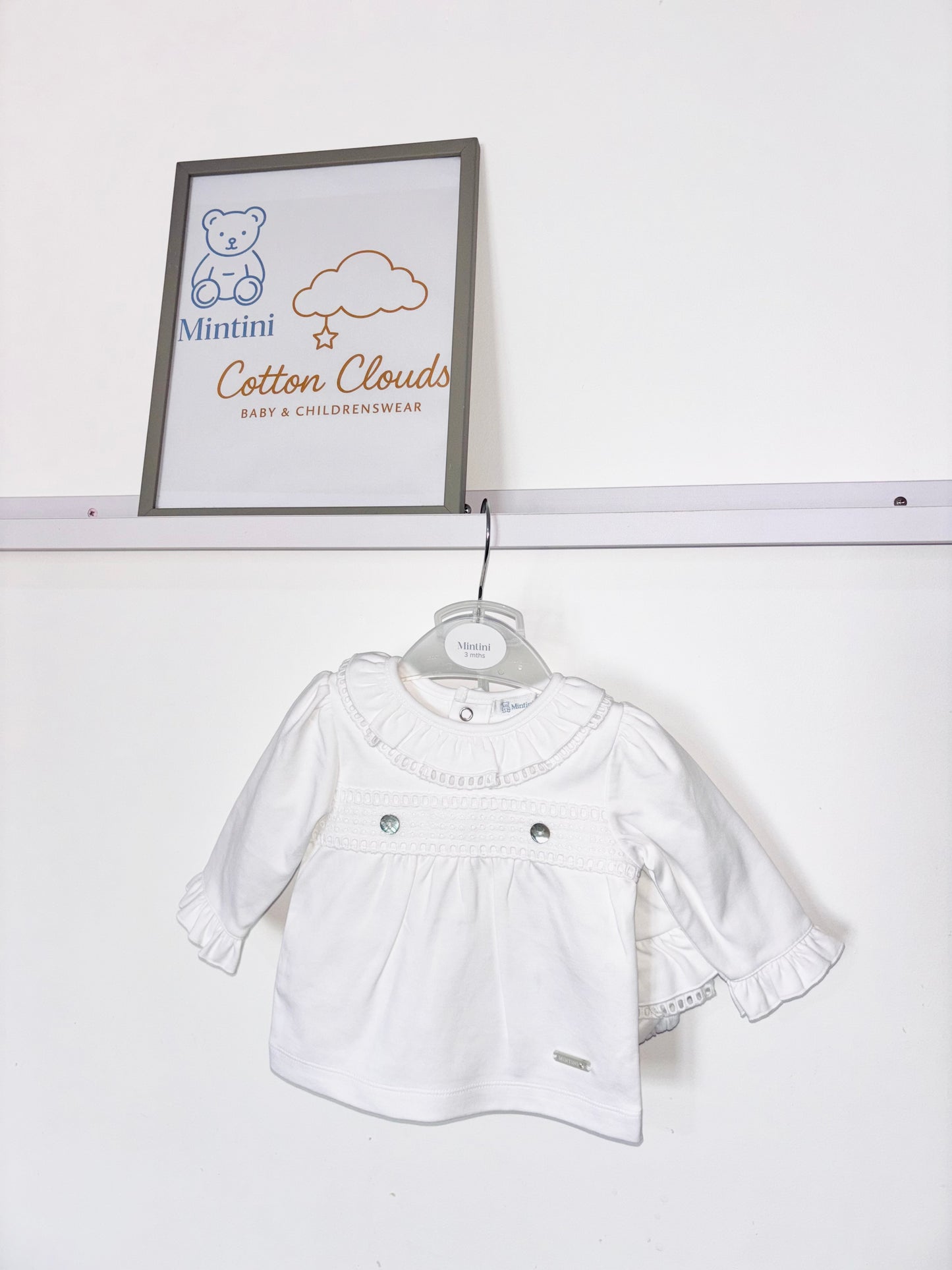 Mintini White Jam Pant Set AW25