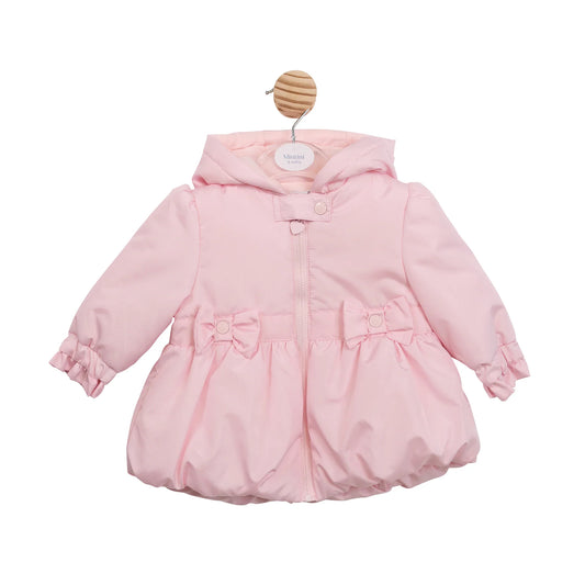 Mintini Pink Bow Coat