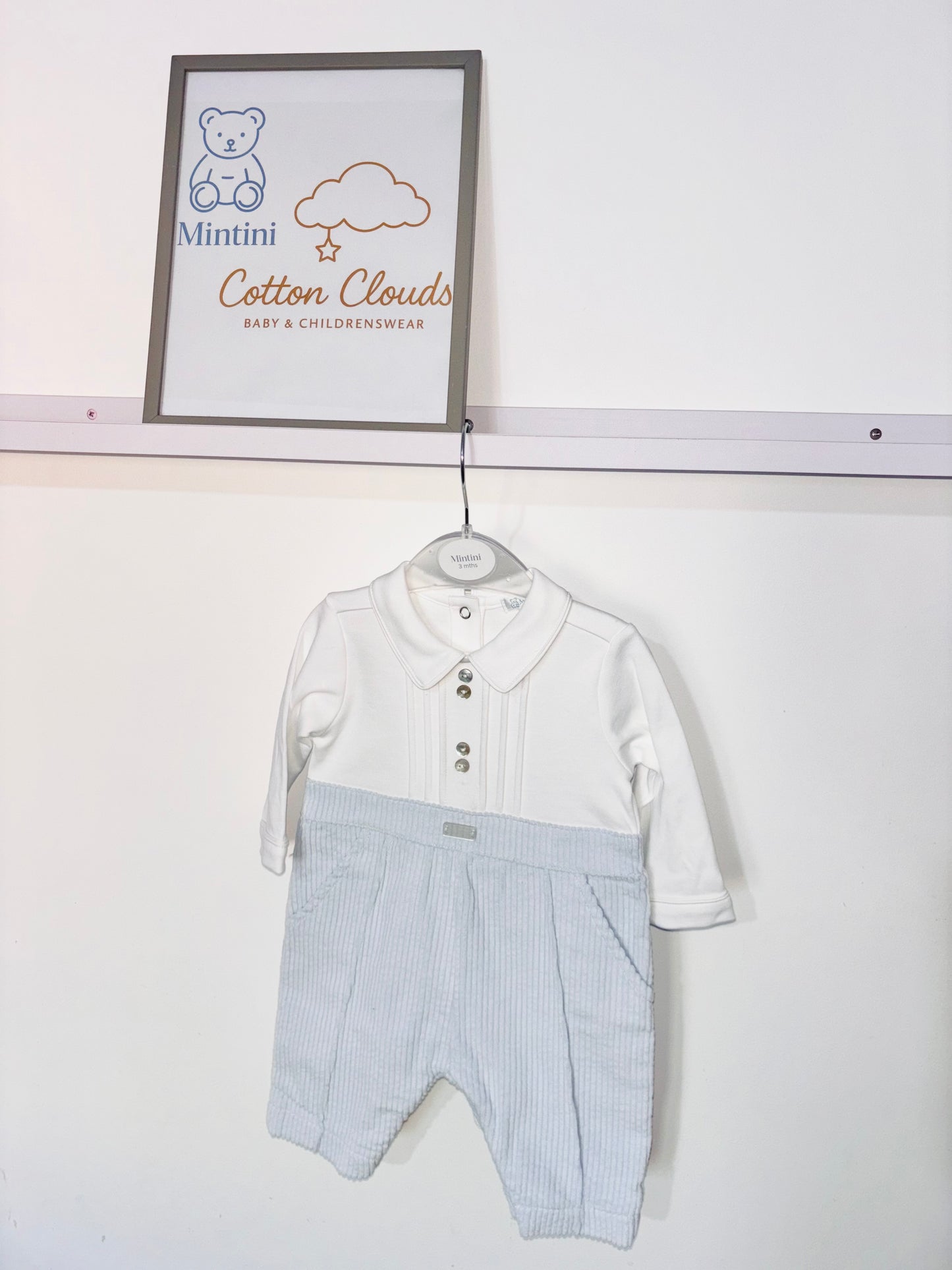 Mintini Blue Cord AW25 All in One
