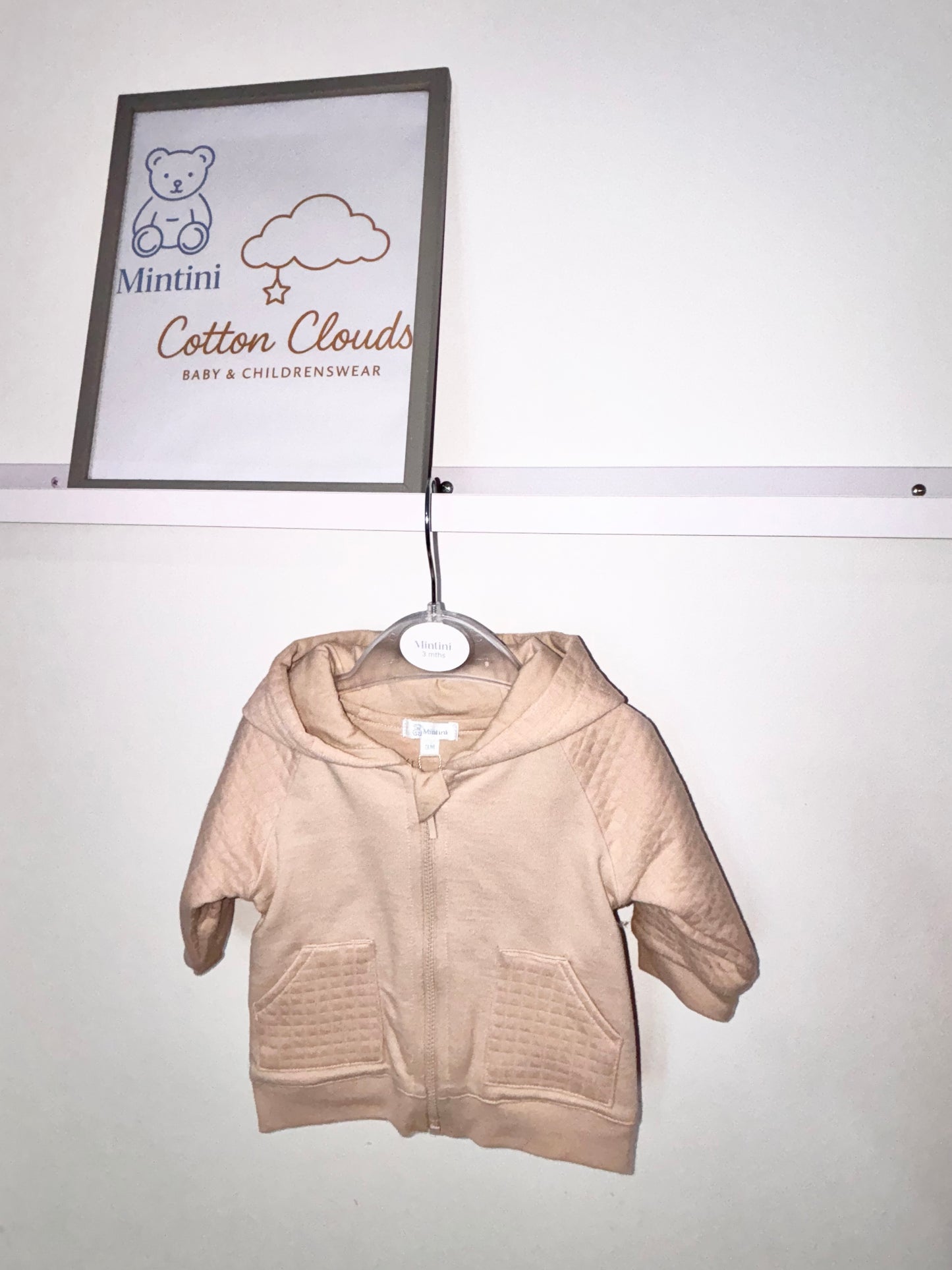 Mintini Beige AW25 Zipper