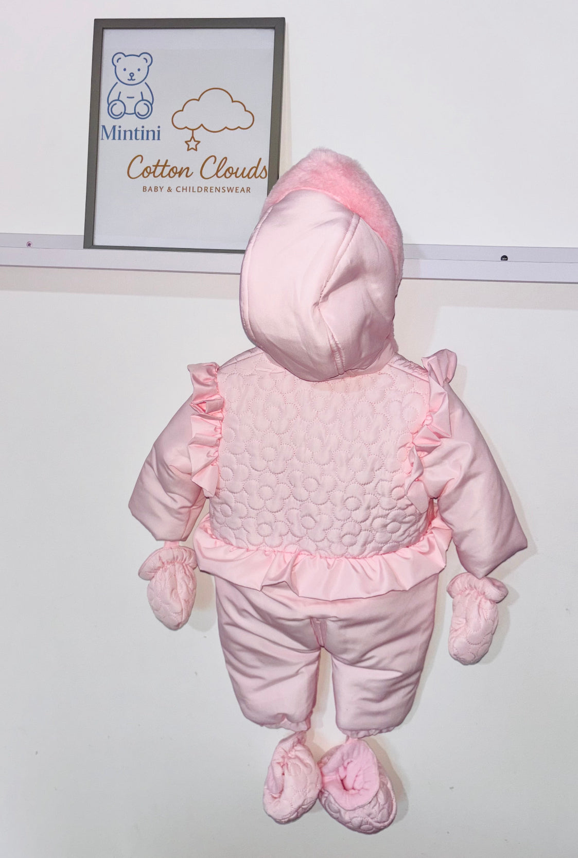 Mintini Pink Snowsuit