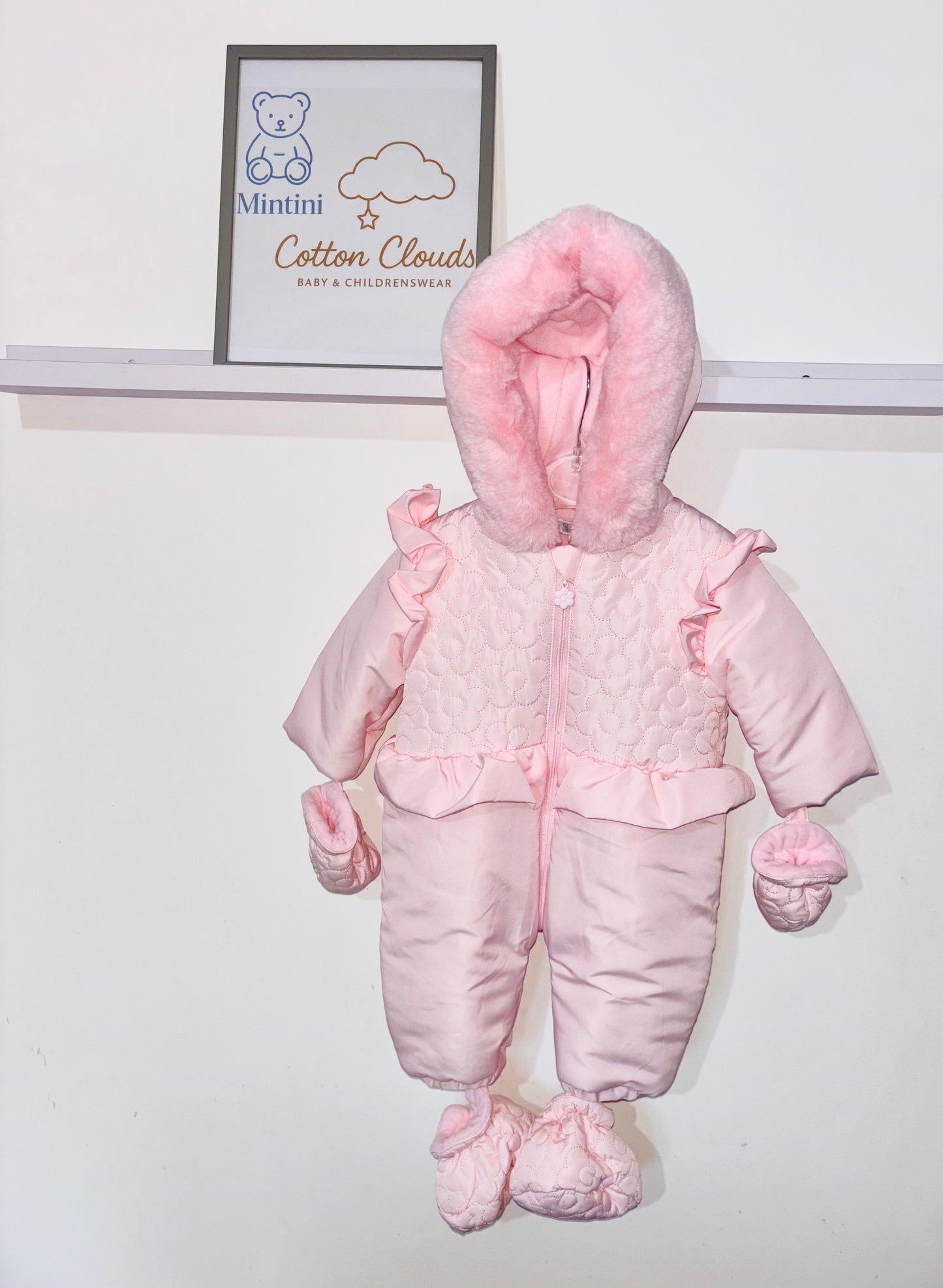 Mintini Pink AW25 Snowsuit