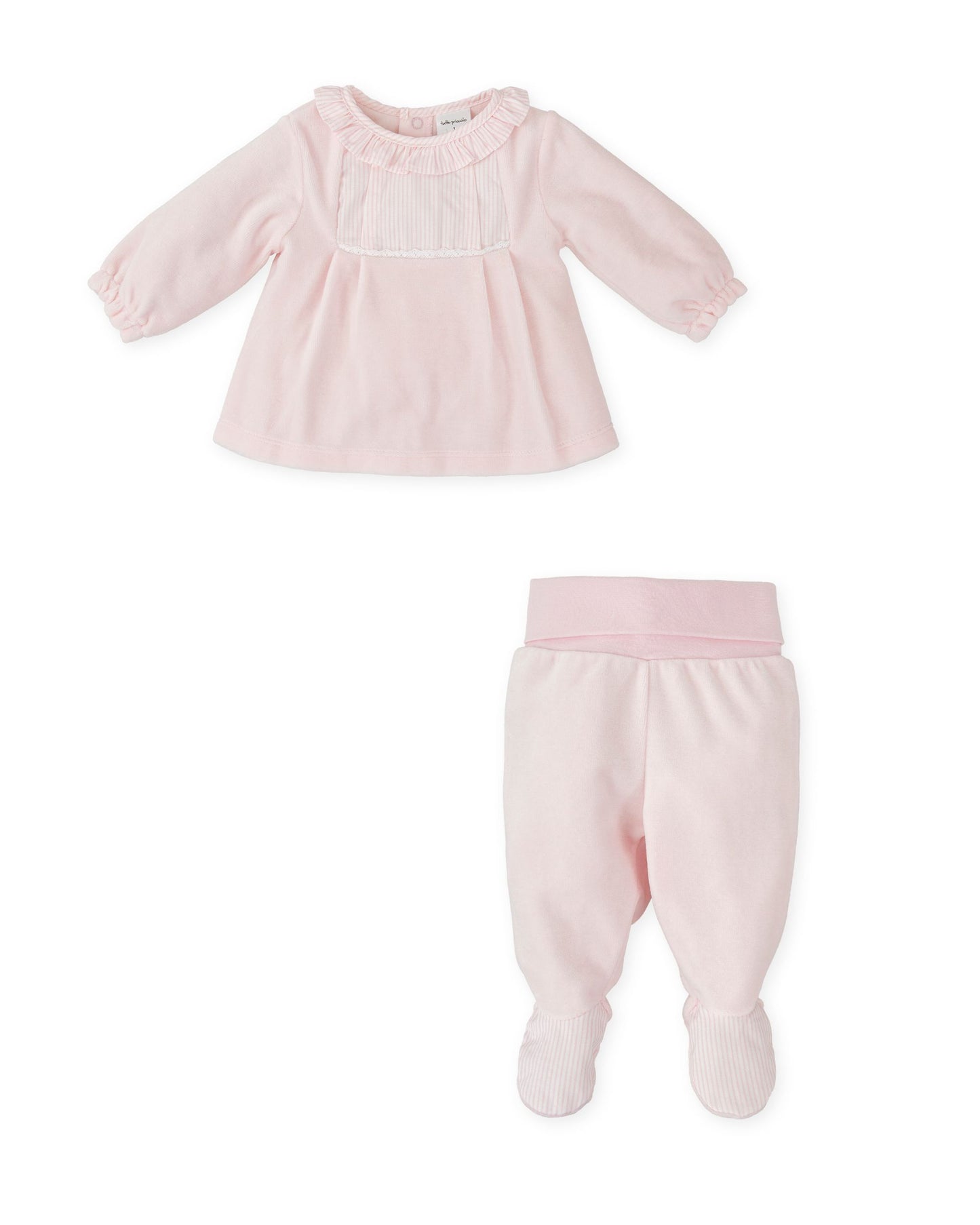 Tutto Piccolo Pink Two Piece Set