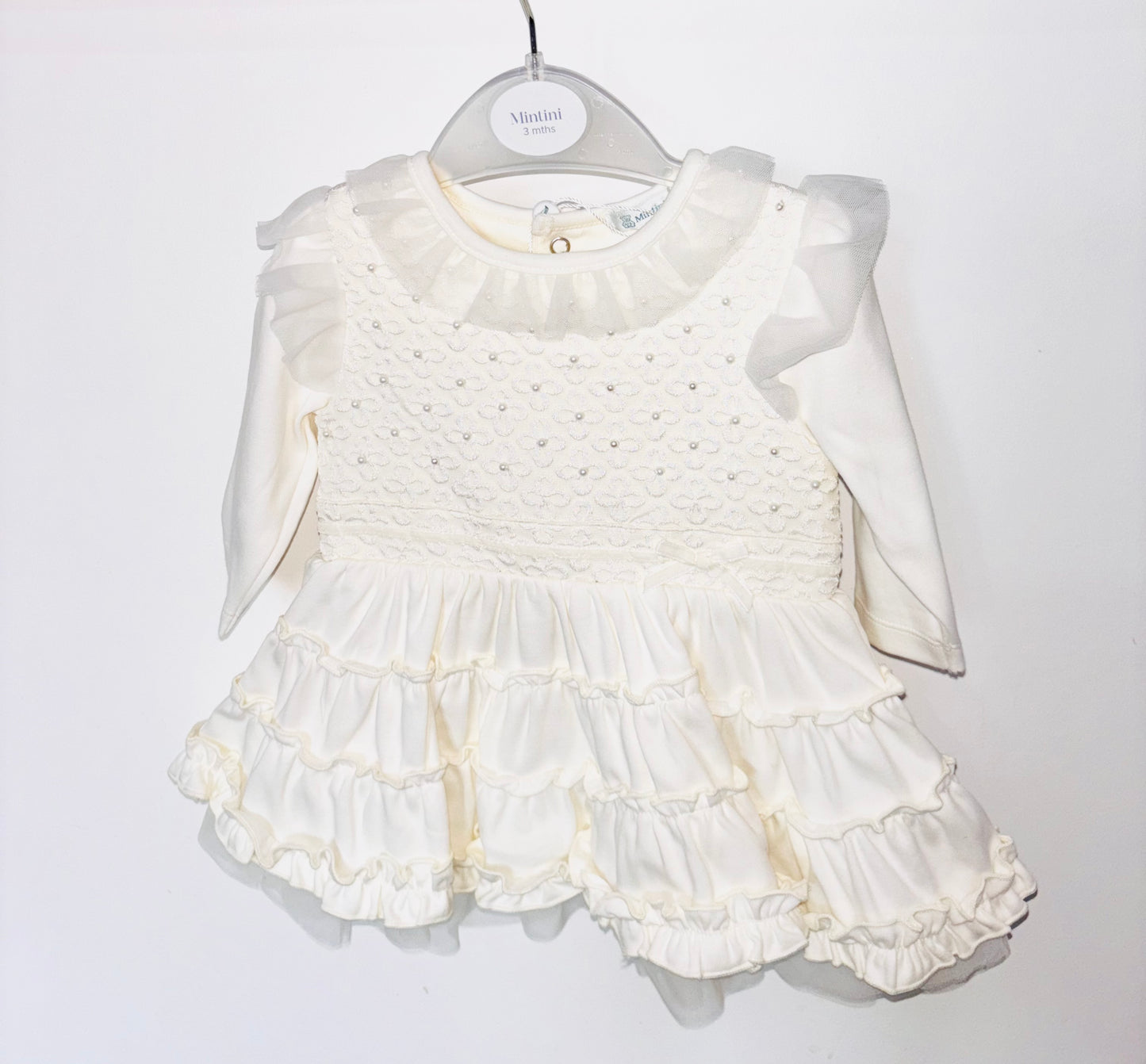 Mintini Ivory Pearl Dress AW25