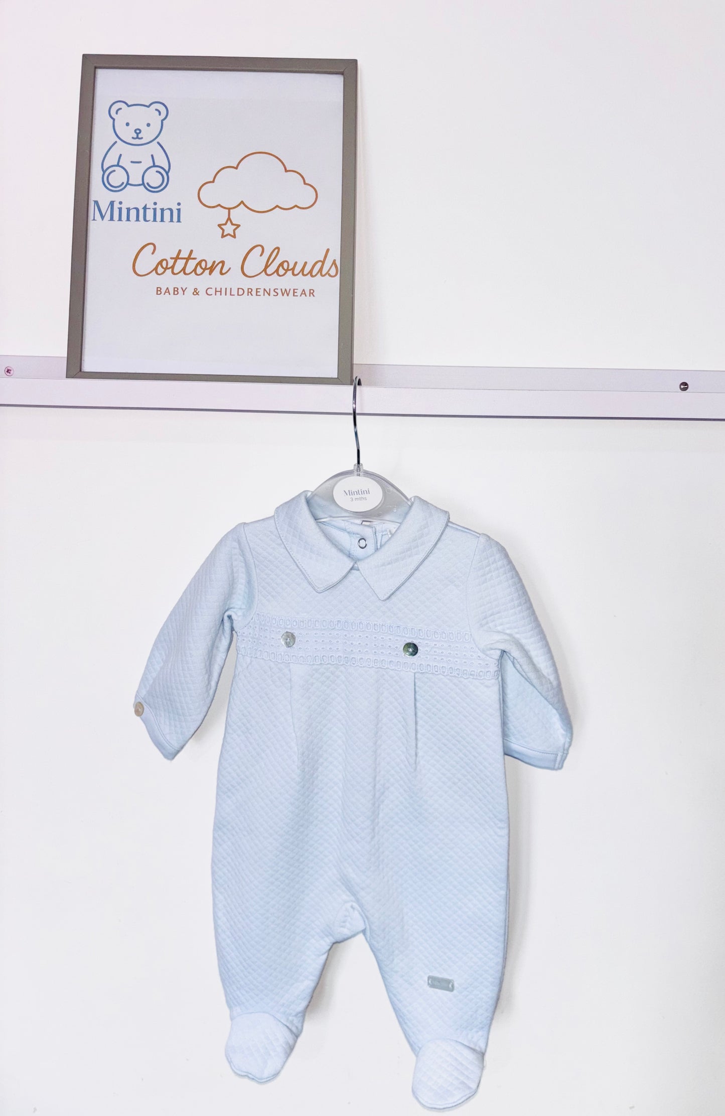 Mintini Blue Onesie AW25
