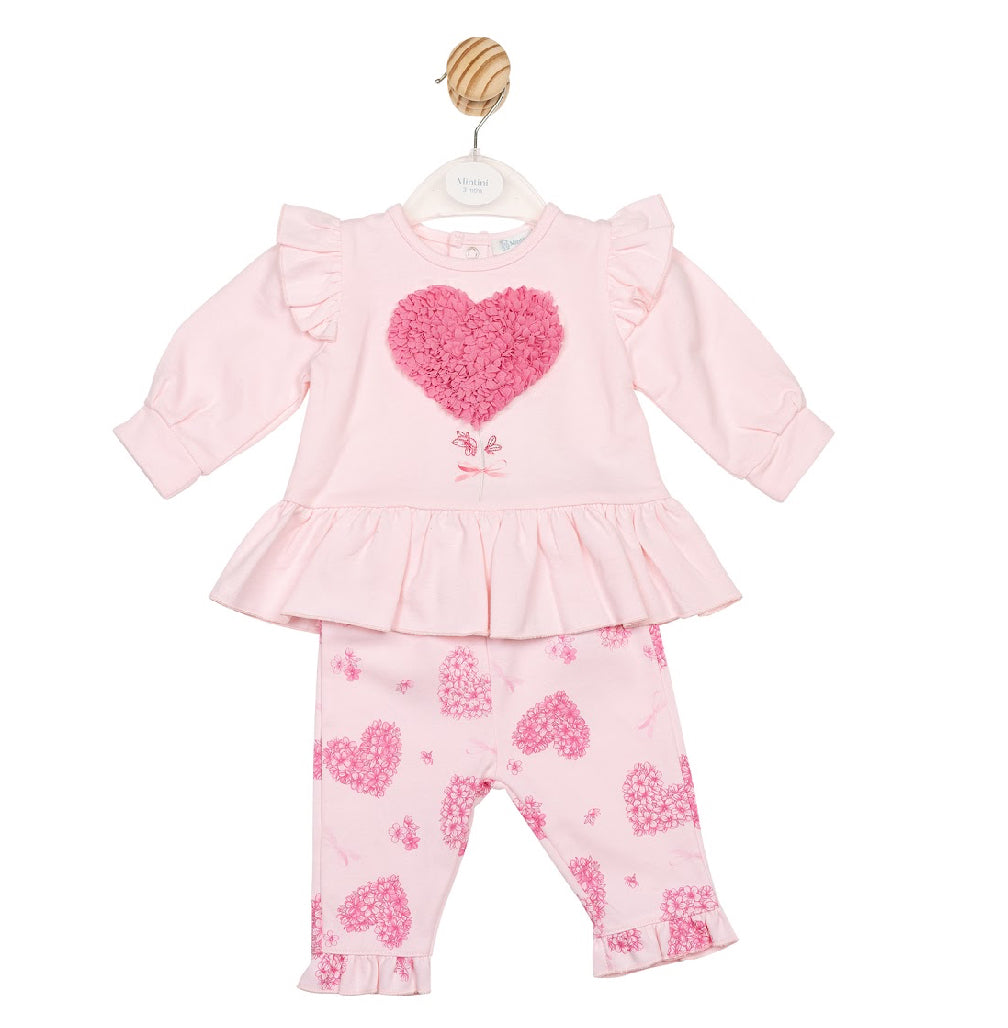 Mintini Heart Legging Set