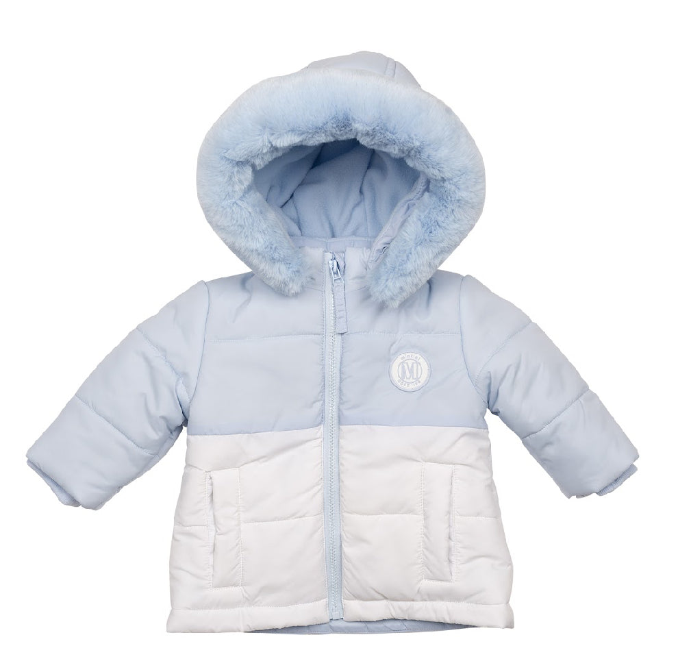 Mintini Blue White Coat