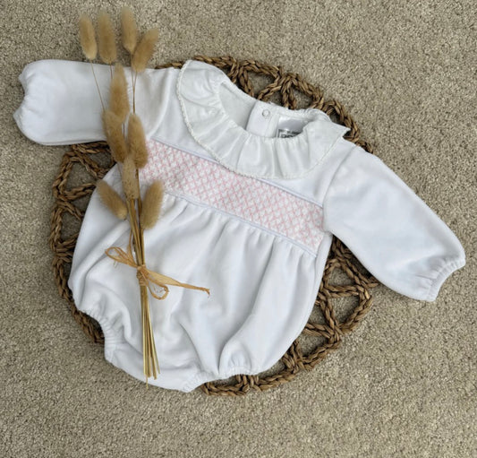 Pex Evie White Romper