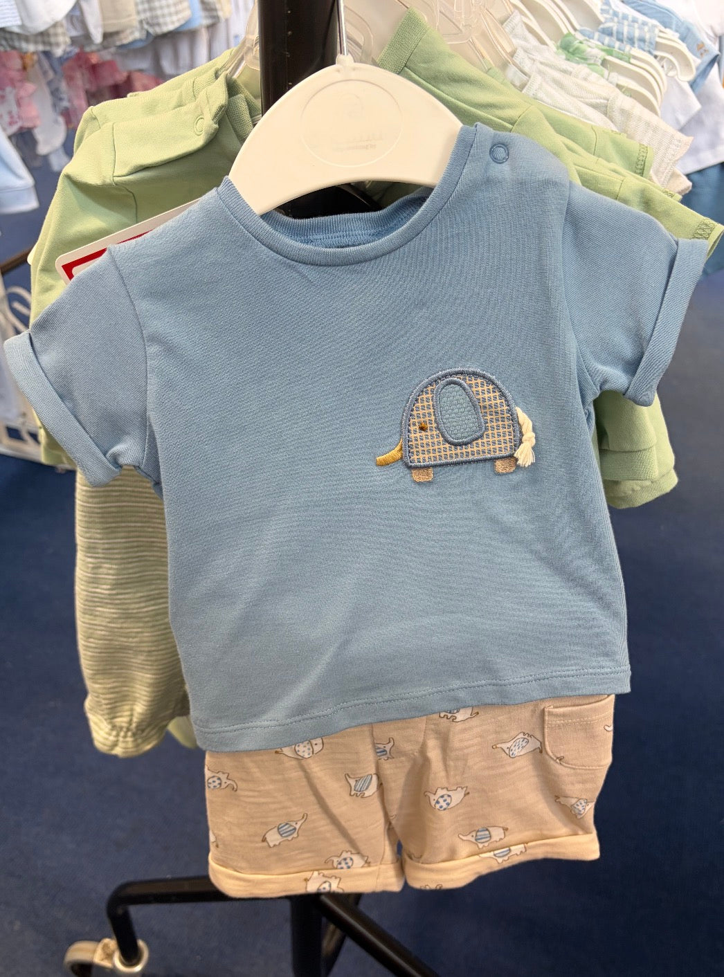 Mayoral Elephant short set