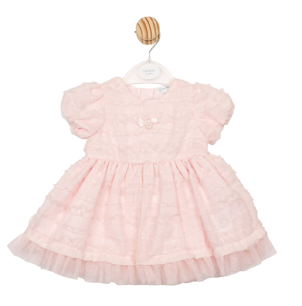 Mintini Pink Frill Dress