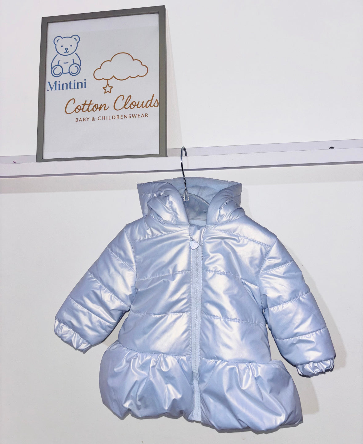 Mintini Blue Girls Coat