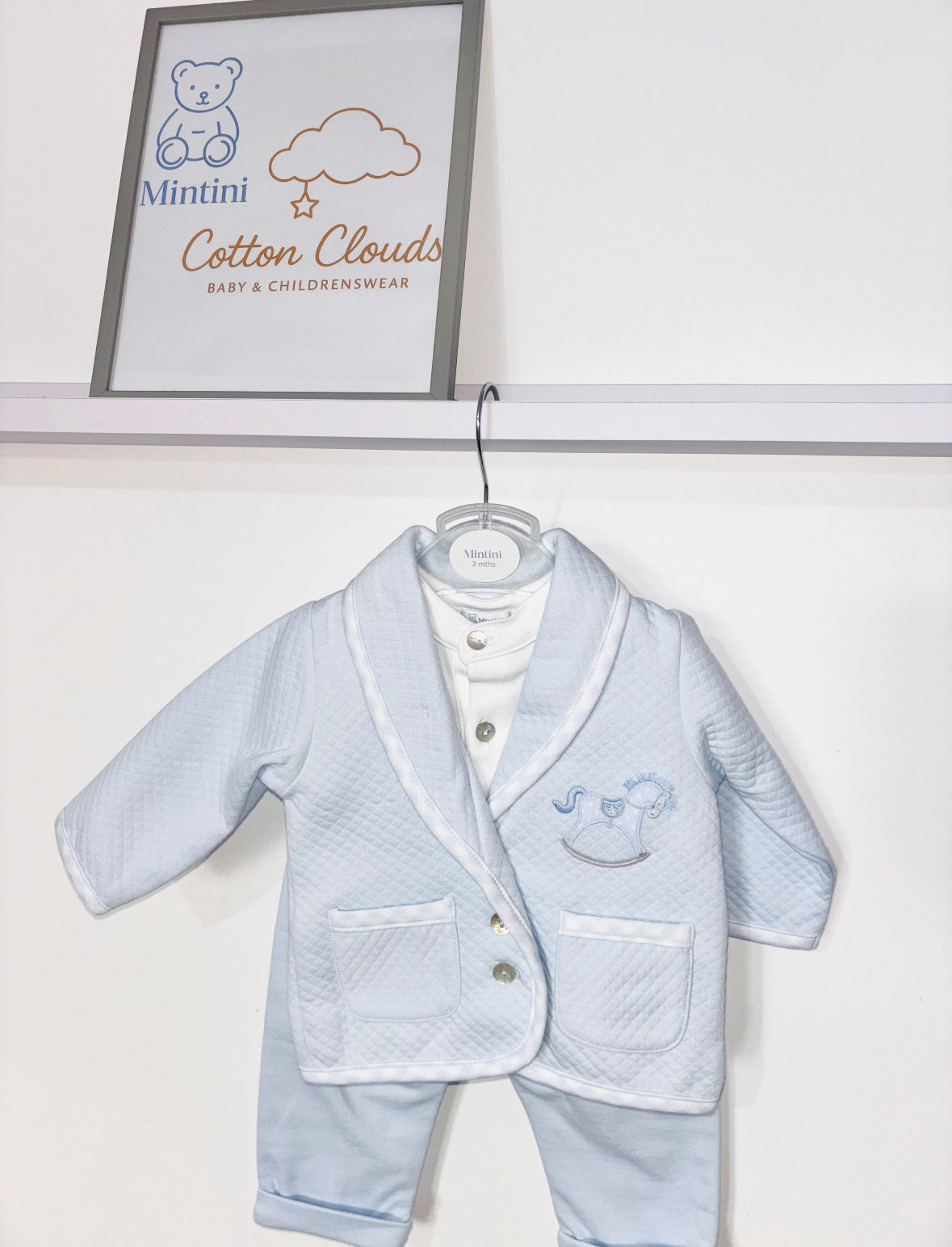 Mintini Rocking Horse 3 Piece Outfit