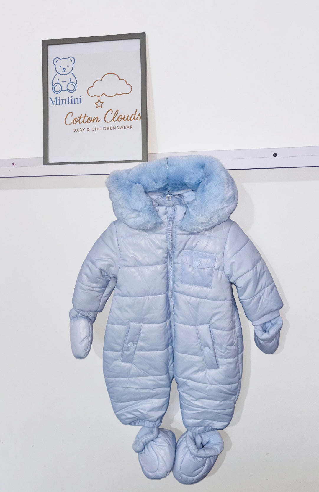 Preorder Mintini Blue Snowsuit