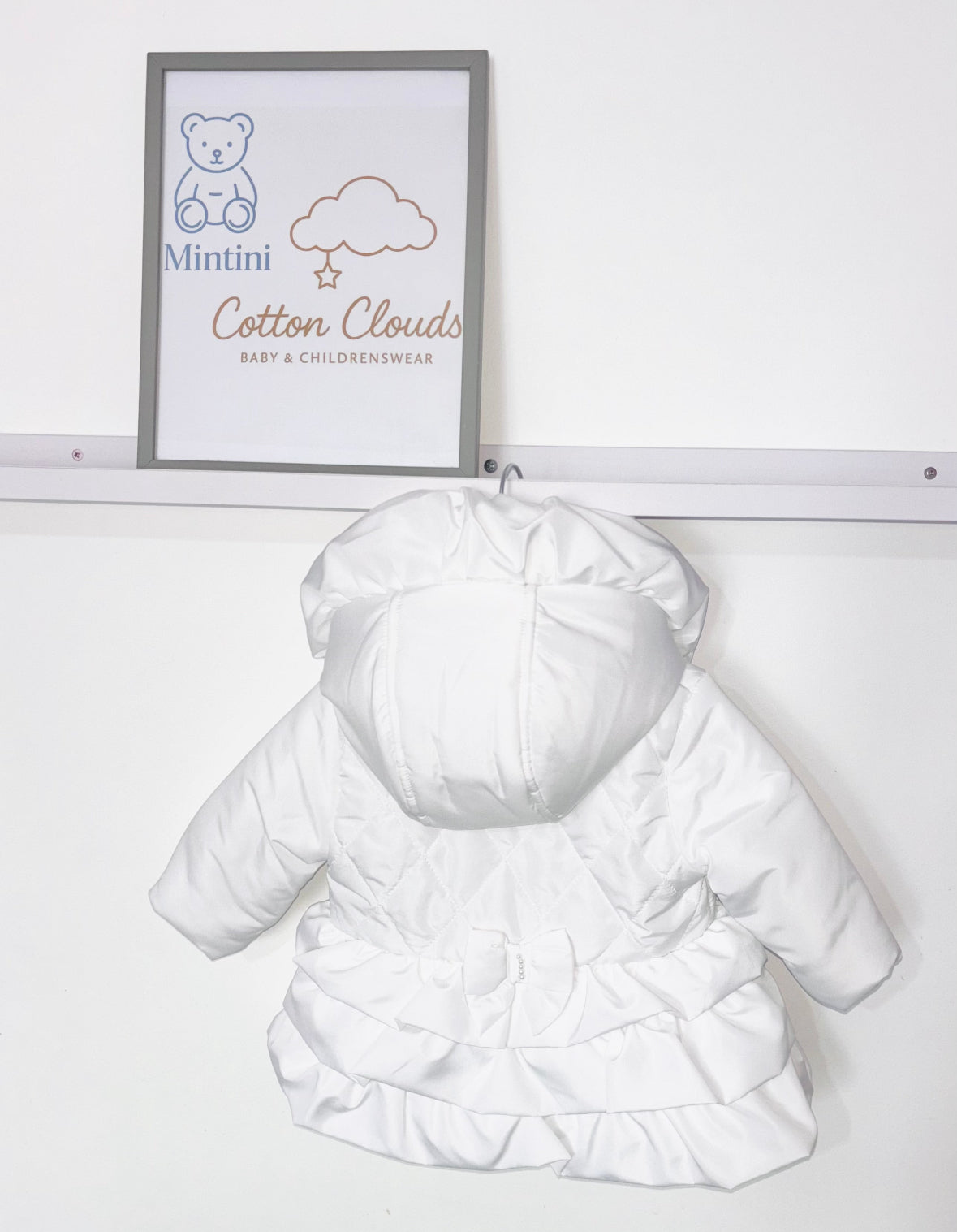 Mintini White Girls Coat
