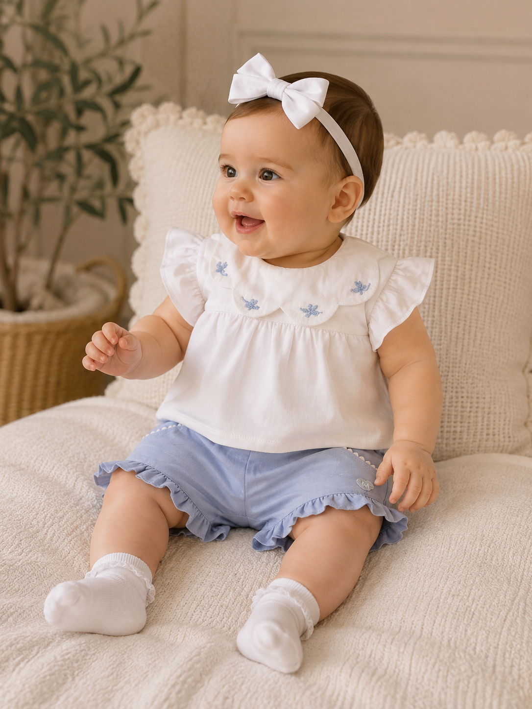 Mintini top & shorts