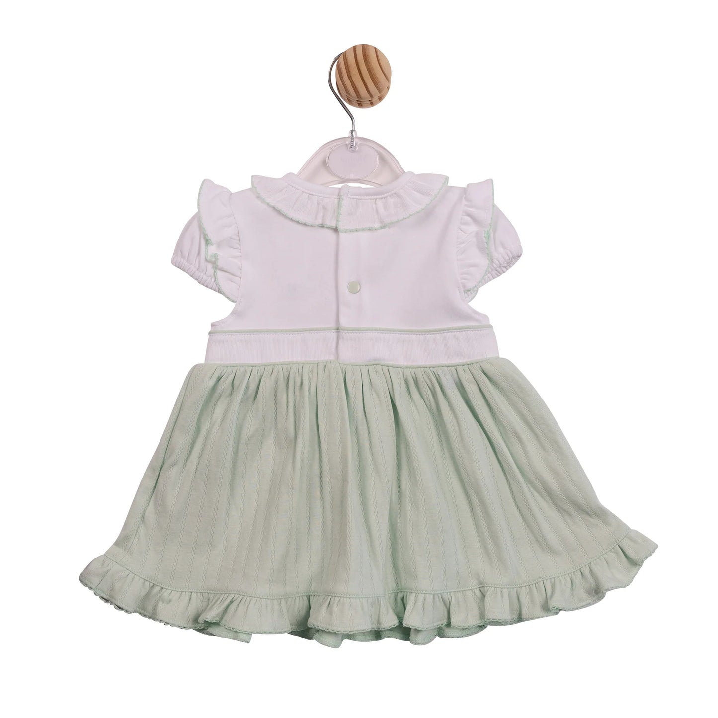 Mintini Pistachio Frill Dress