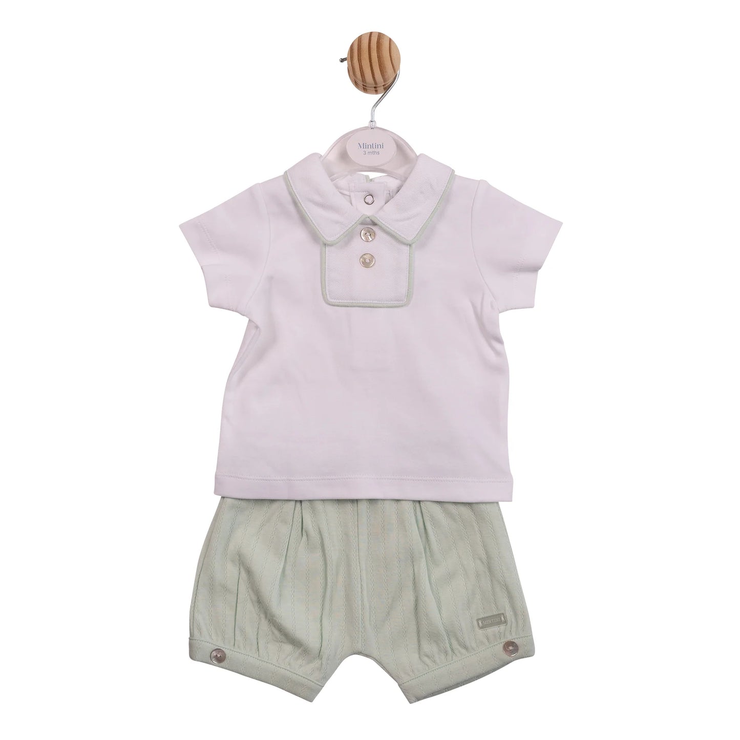Mintini Top & Shorts Pistachio