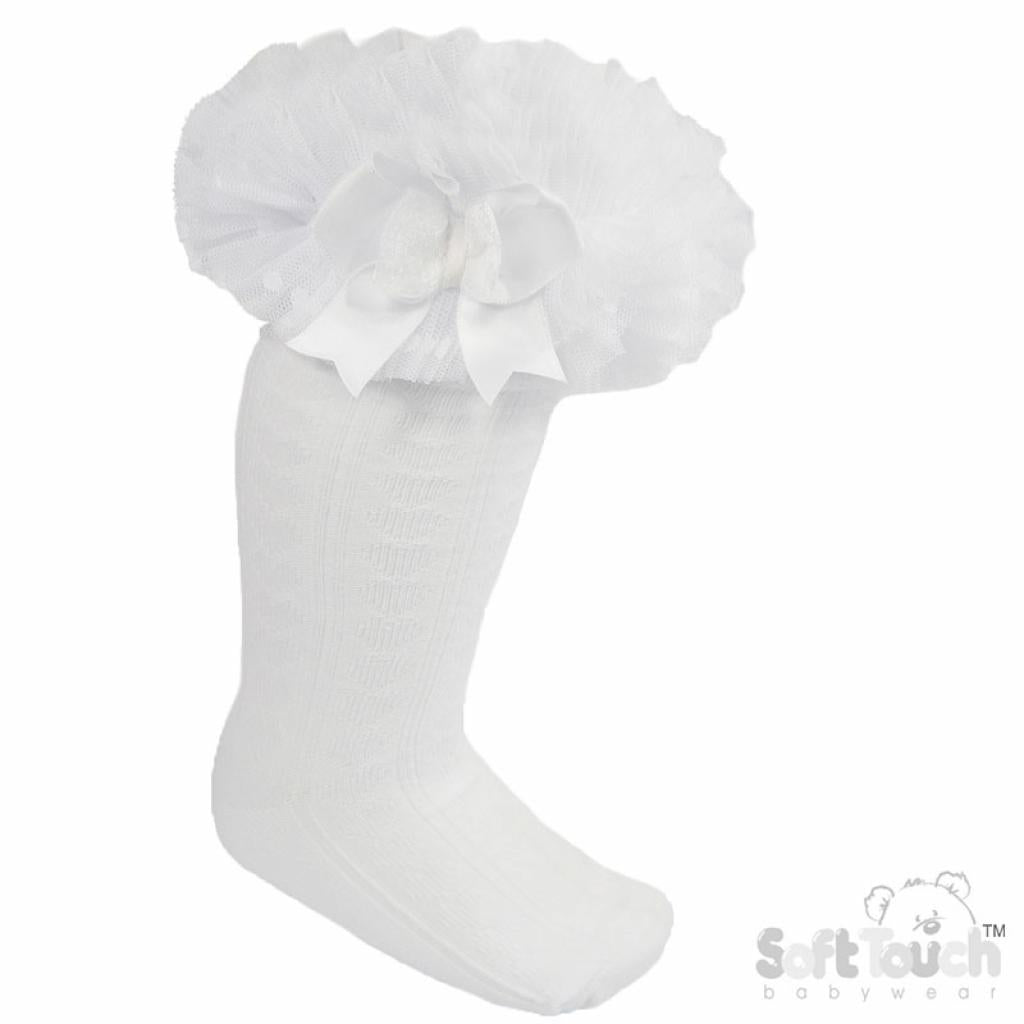 White Tutu Socks
