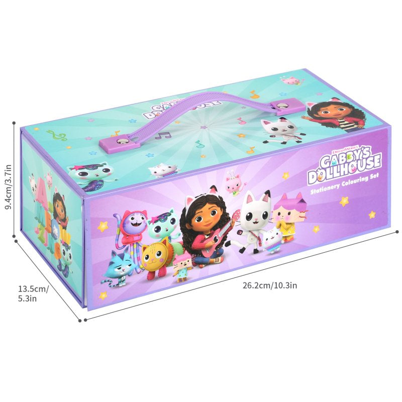 Gabby Dollhouse Colouring Set