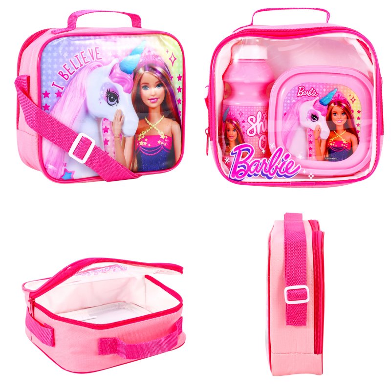 Barbie 3 Piece Lunch Set