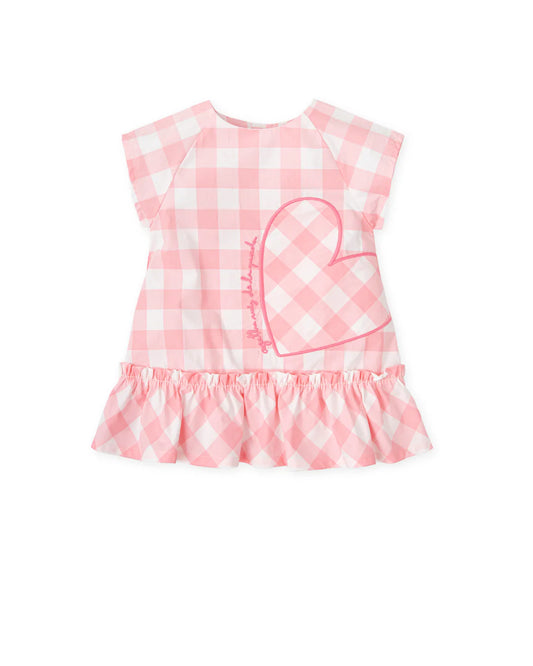 Agatha Ruiz de La Prada Pink Check Heart Dress