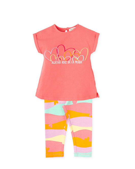 Agatha Ruiz de La Prada Heart Legging Set