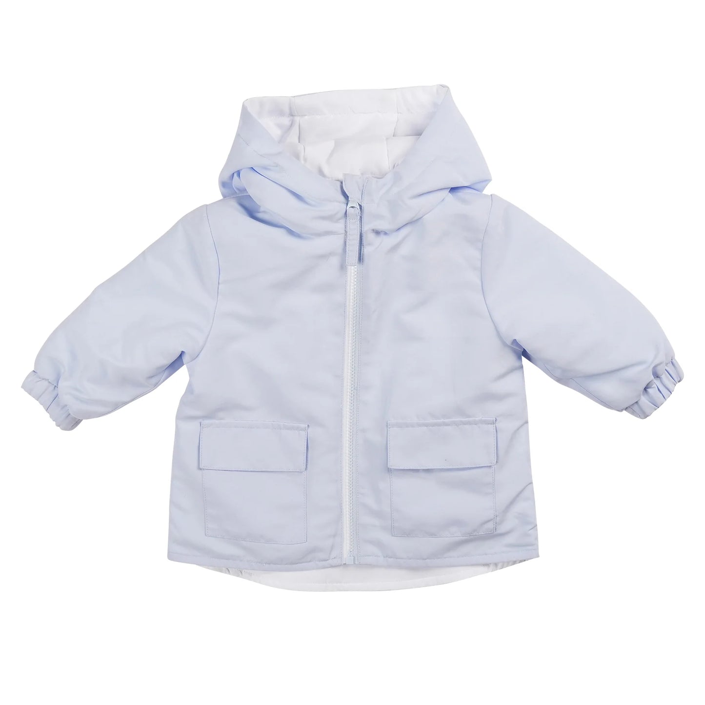 Mintini Blue & White Reversible Coat