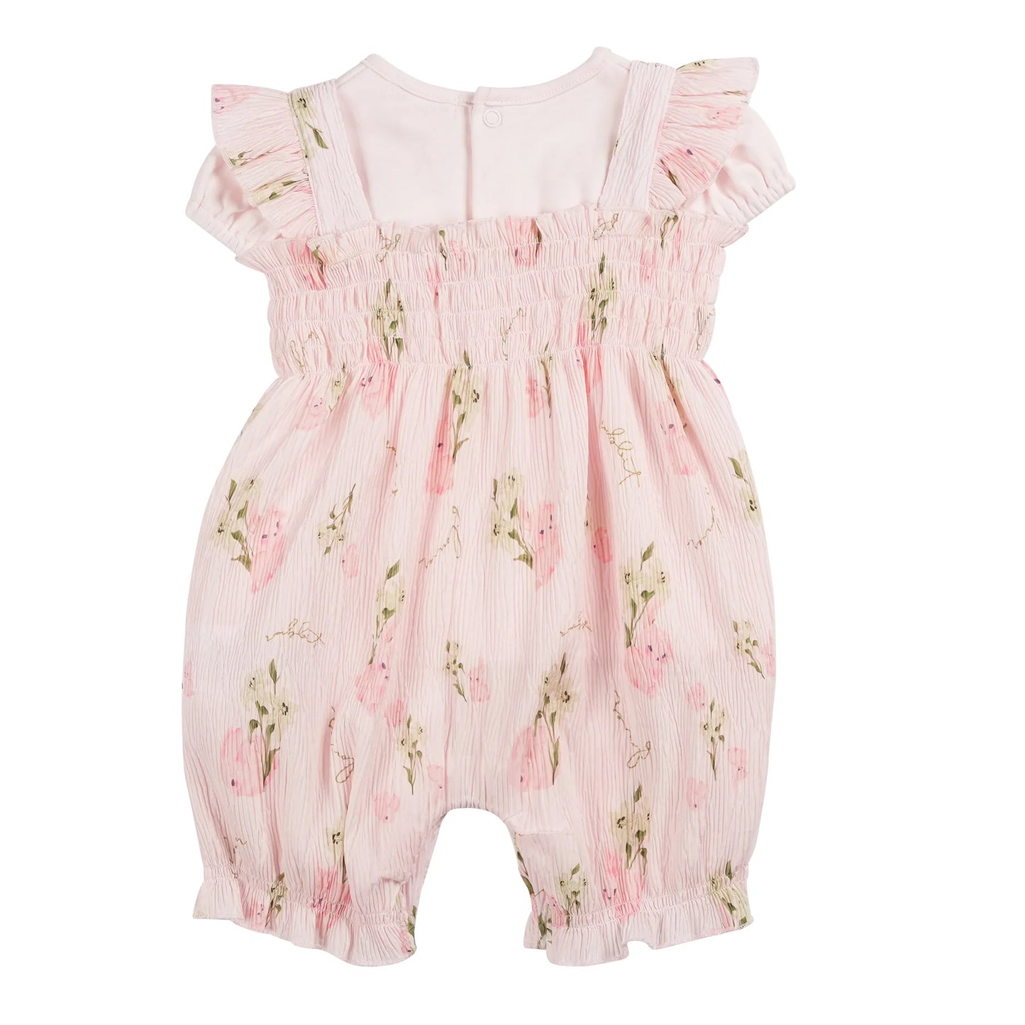 Mintini Pink Bunny Romper
