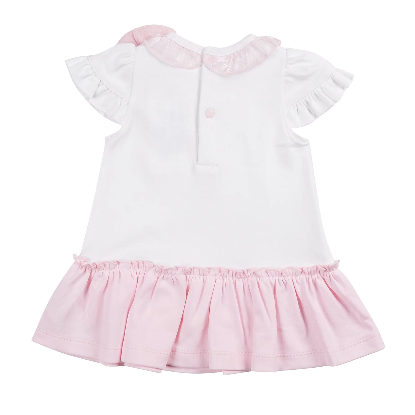 Mintini White & Pink Dress