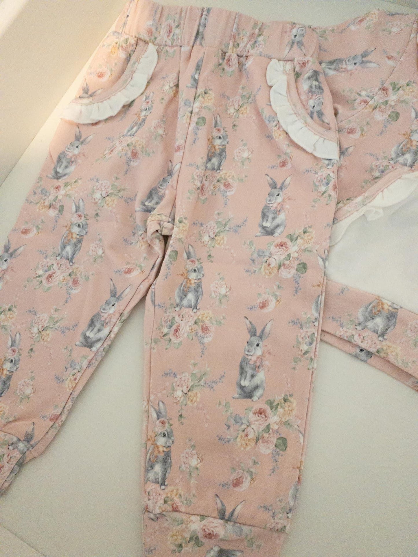 Pink Spring Bunny Outfit