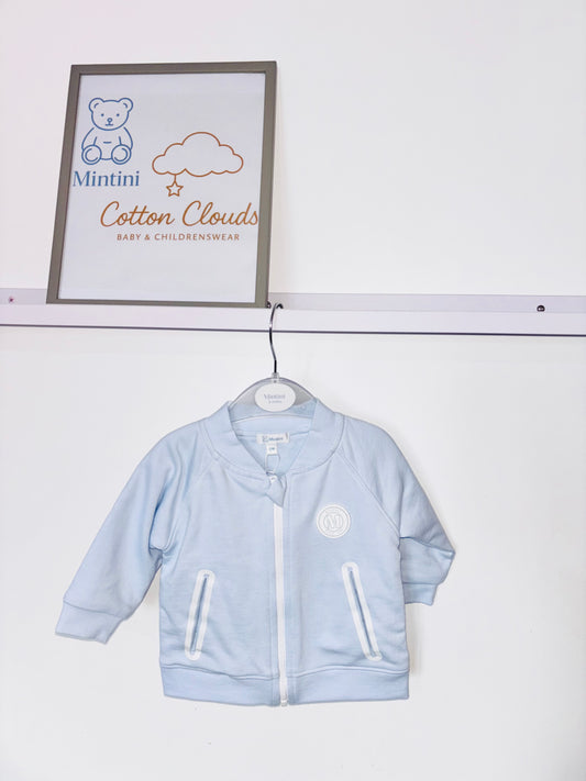 Mintini Blue Zipper AW25