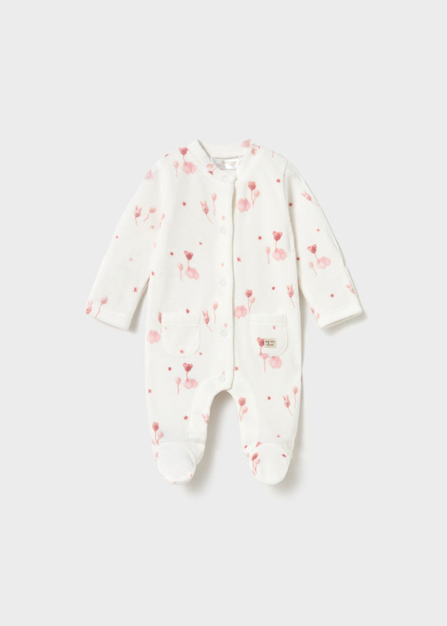 Mayoral Pink Balloon Onesie