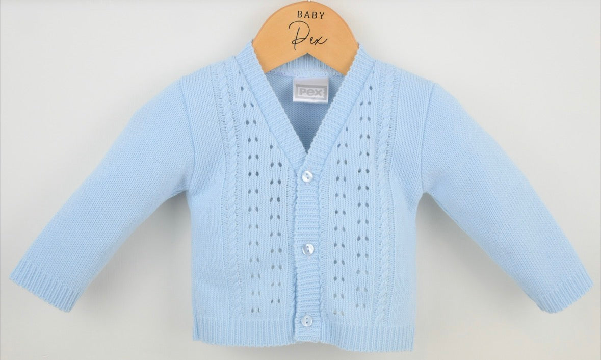 Pex Blue Marcus Cardigan
