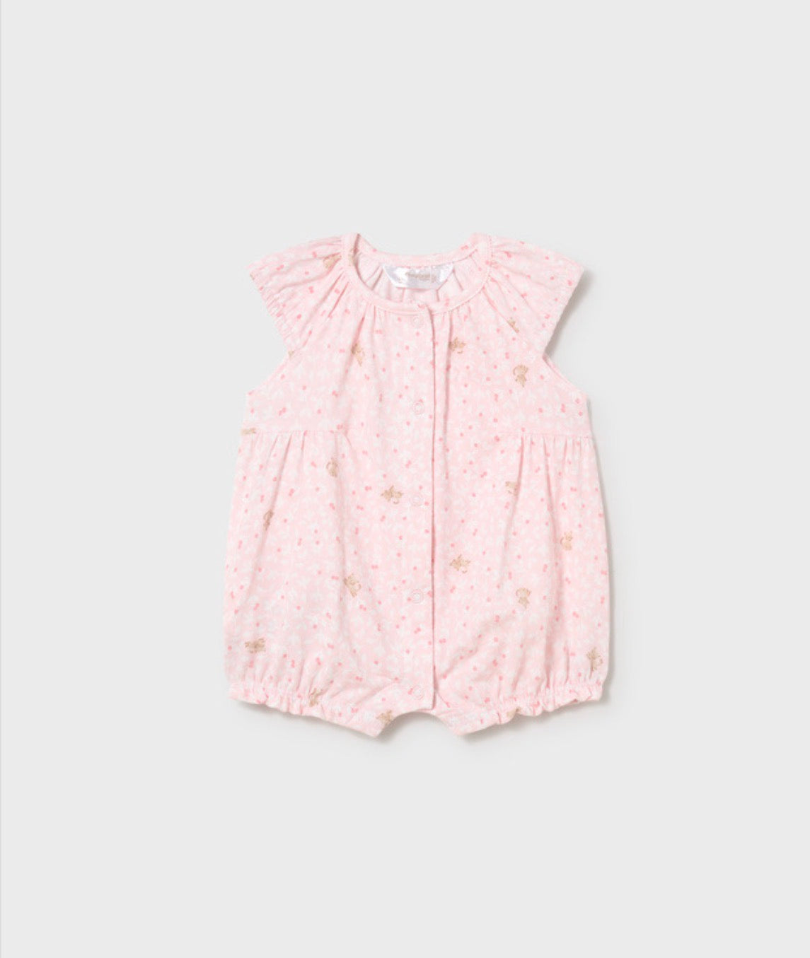 Mayoral Pink Kitten Romper