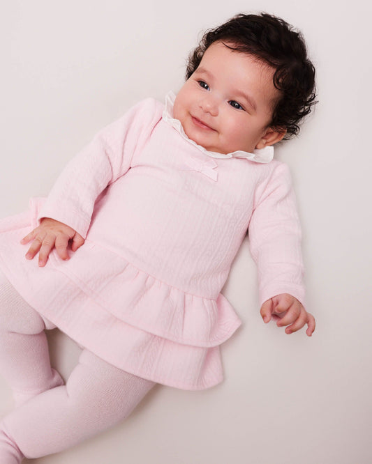 Tutto Piccolo Pink Dress Tights