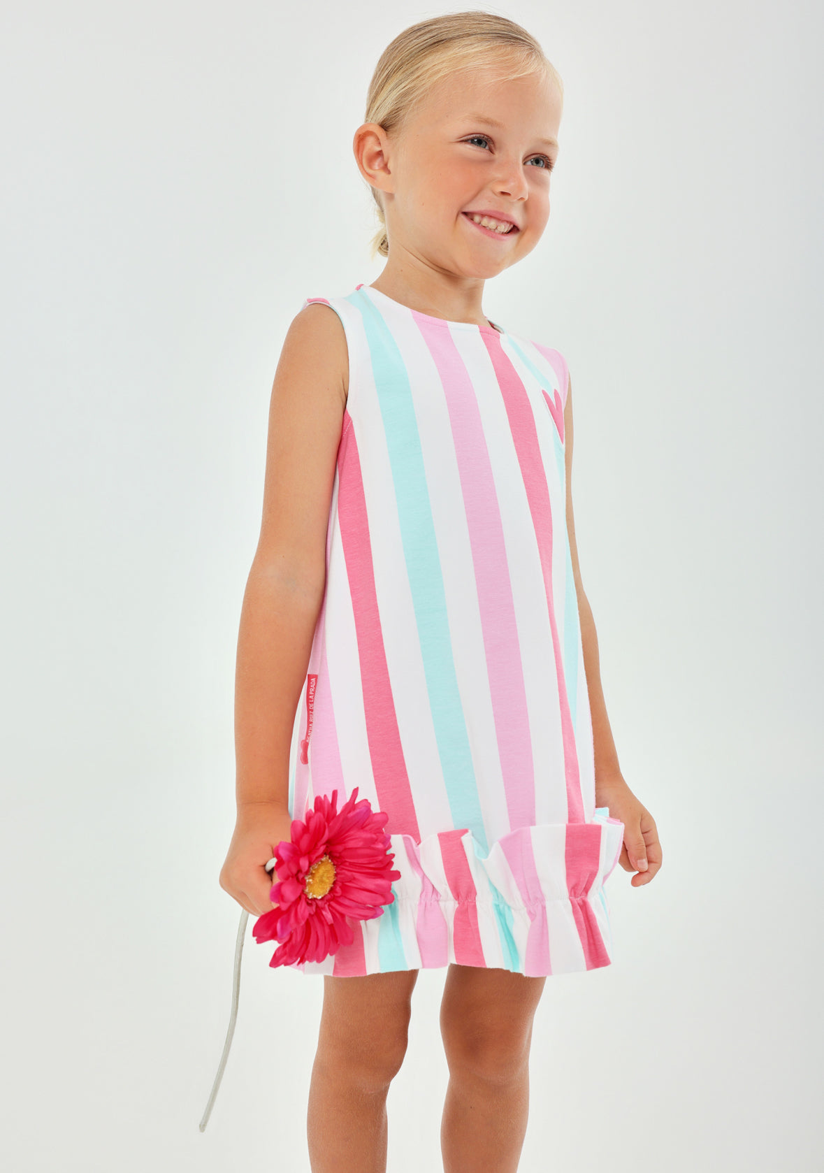 Agatha Ruiz Stripe Pastel Dress