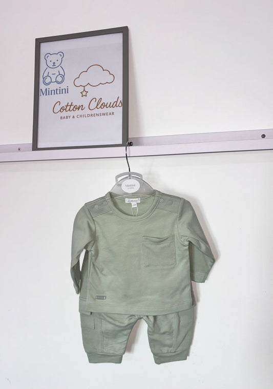 Mintini Sage Green AW25 Jogset