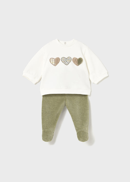 Mayoral Sage Green Trouser Set