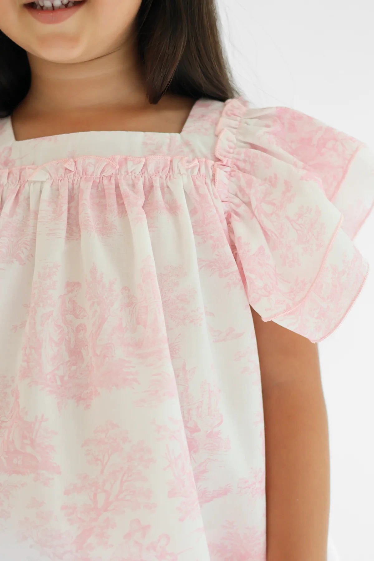 Harris Kids Pink Paisley Dress