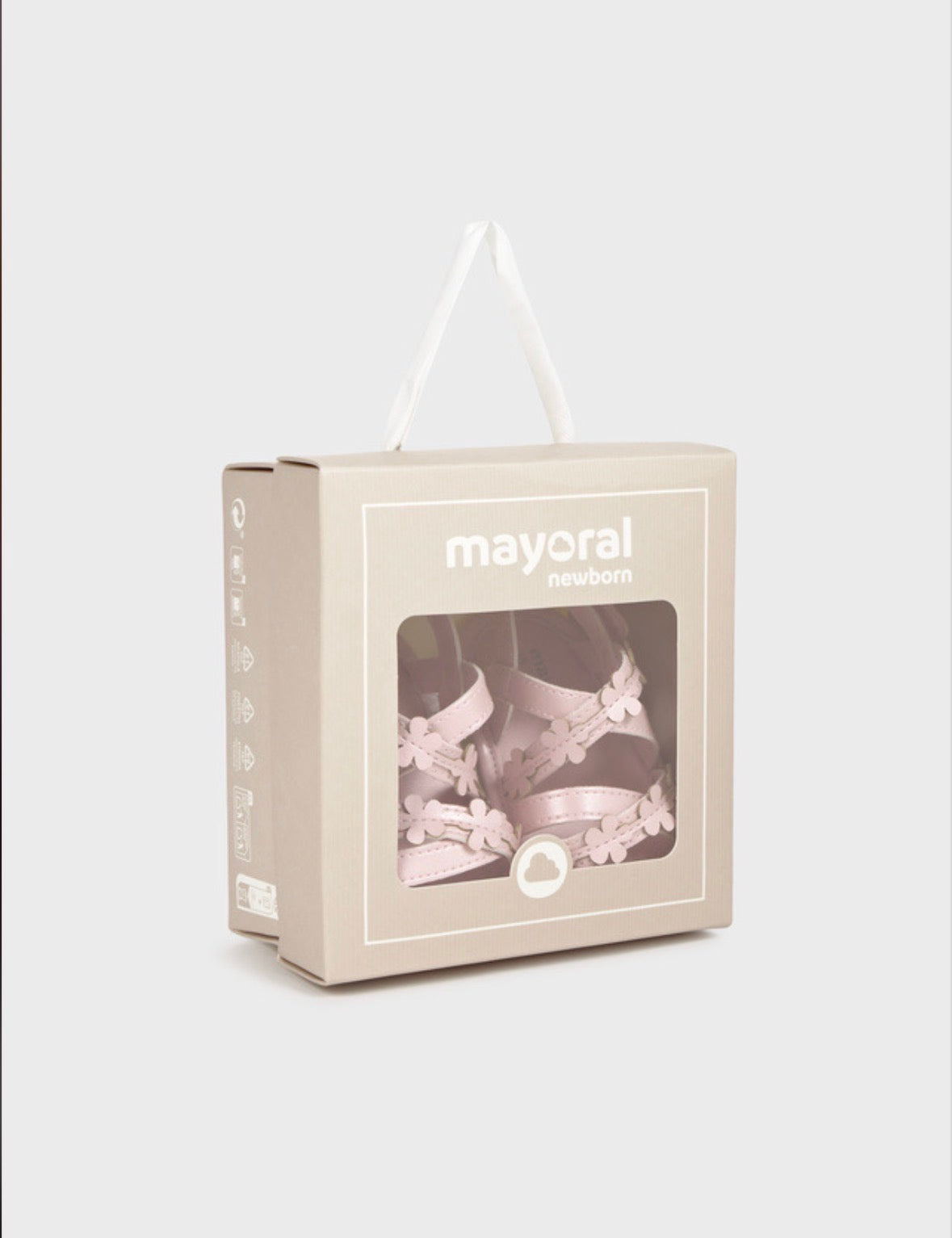 Mayoral Pink Flower Sandals