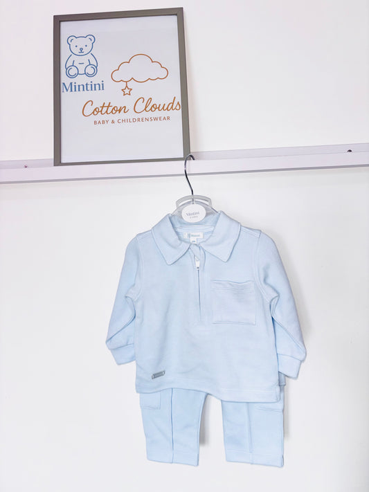 Mintini All Blue Polo Set